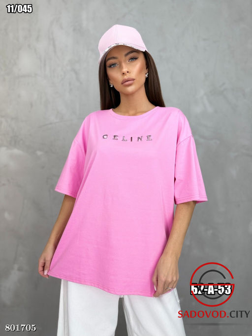 футболка оверсайз женская - Bruno фото 8