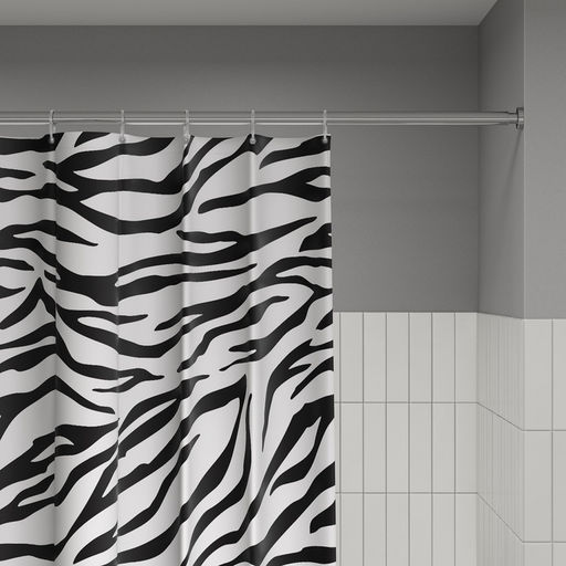 BB03P18i11, Штора для ванной, 200x180 см, Полиэстер, ID