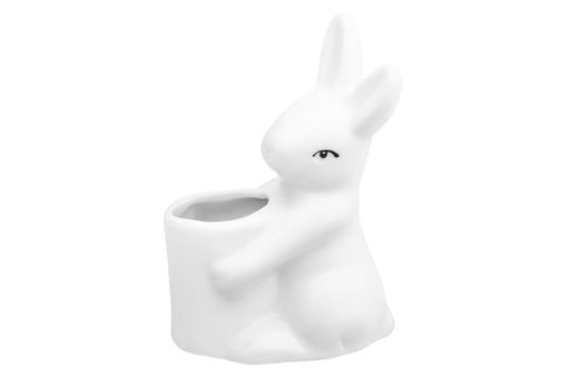 Вазочка п/зубочистки 6,5*4,5*10 см "Кролик-Зайчик" + зубочистки