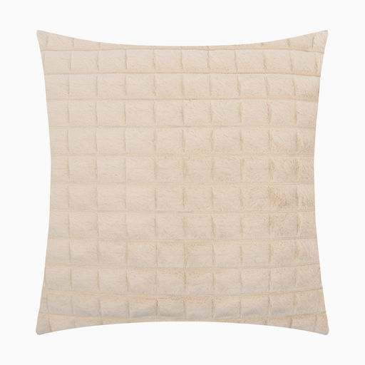 Наволочка декоративная Этель цвет бежевый 43×43 см, велсофт, полиэстер