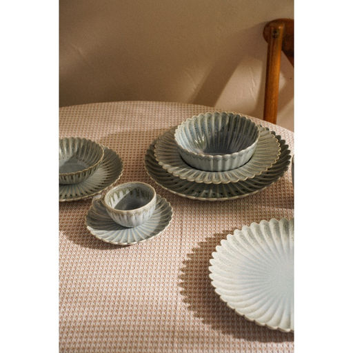 Салатник SL Home «Эхо Крита», 300 мл, d=13 см, фарфор, белый