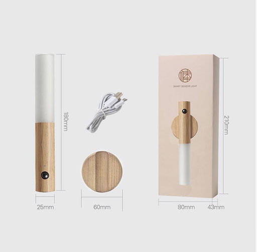 Светильник настенный сенсорный. С датчиком движения. usb - Buro фото 3