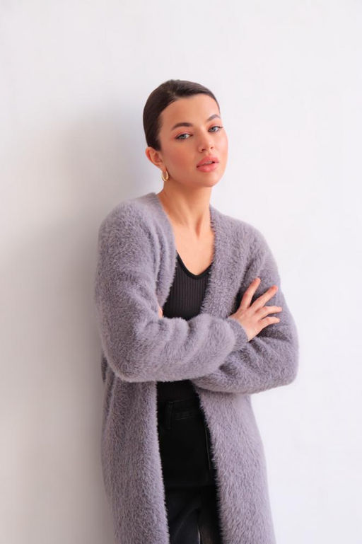 Martichelli Кардиган серый  фото 12