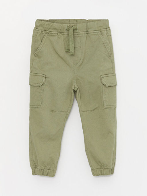 Beli Lastikli Basic Erkek Bebek Pantolon - Waikiki фото 3
