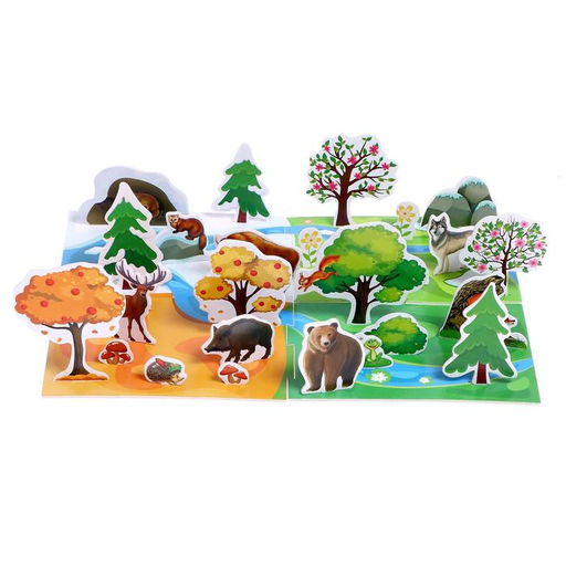 3D конструктор Сезоны года, 31 деталь - Unicon фото 2