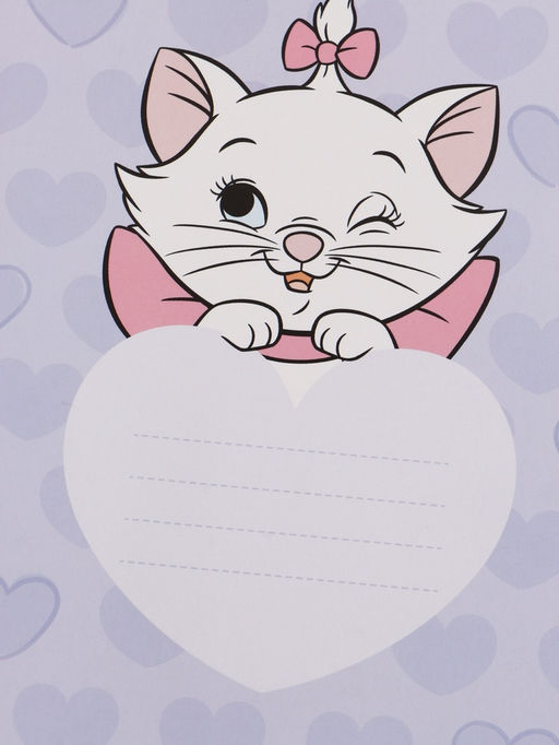 Цена за 20 шт. Тетрадь А5, 12 листов в косую линейку "Кошечка"микс