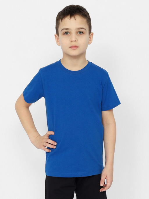 CRB wear / CAJB 62857-42 Футболка для мальчика, василёк/Ex.Cherubino
