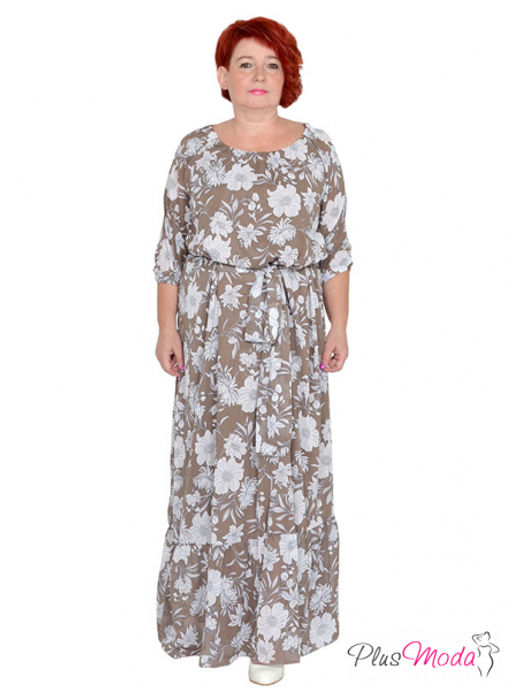 Платье Модель №1276 размеры 44-84 - Plusmoda фото 9