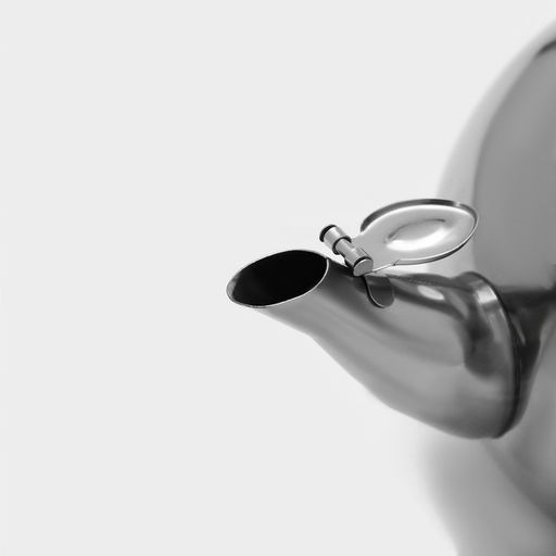 Чайник заварочный «Арес», 1.2 л, металлическое сито, нержавеющая сталь, хромированный