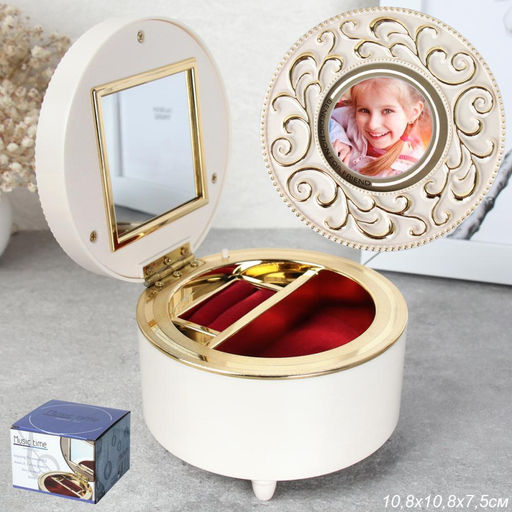 Шкатулка музыкальная / YL2063-2 /уп 72/ - ГалеонТрейд фото 3