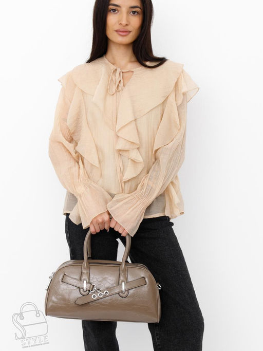 Сумка женская  51134L apricot Velina Fabbiano-Safenta  в Новосибирске