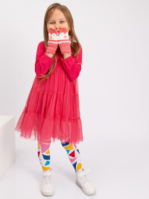 Варежки детские на шнурке Kim Lin  фото 3