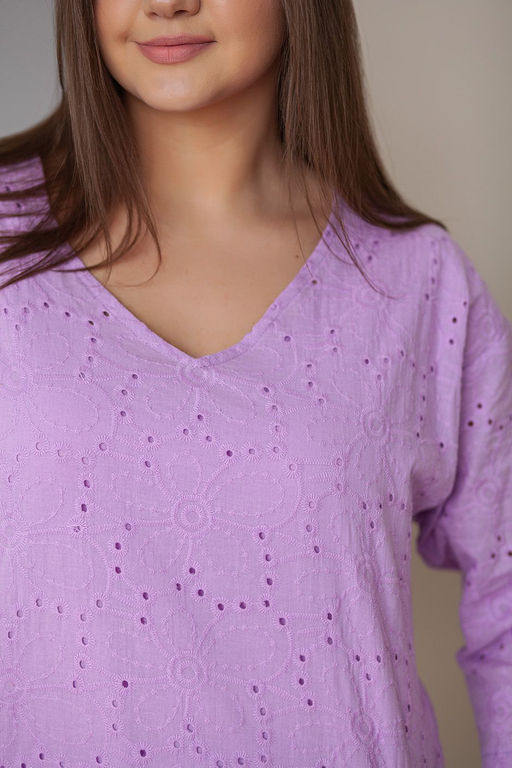 Блузка ТБ-87 сирень - Angelika фото 3