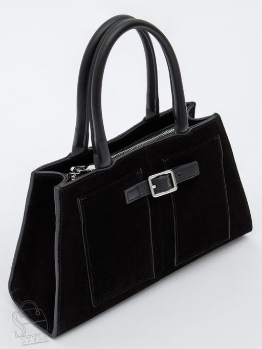 Сумка женская кожаная 990189NN black Natale Navetta