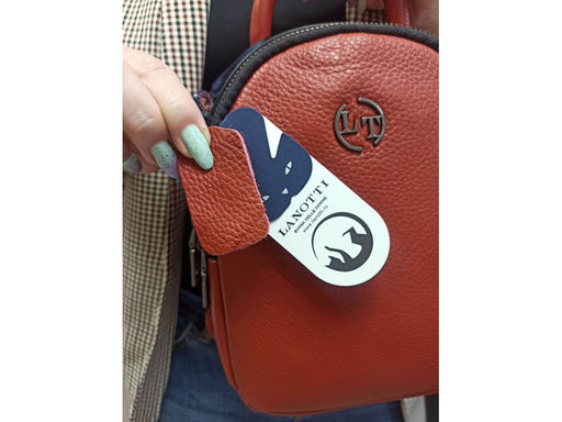 Сумка-рюкзак женский Lanotti 6610/Оранжевый