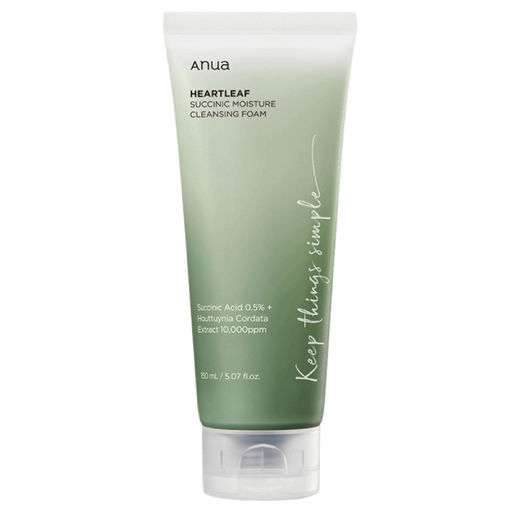 Пенка для умывания Anua Heartleaf Succinic Moisture 150 мл  фото 2