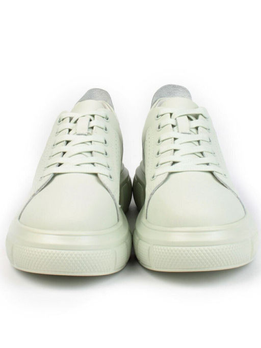 05-DXT51-5 LT. GREEN Кроссовки женские (натуральная кожа)