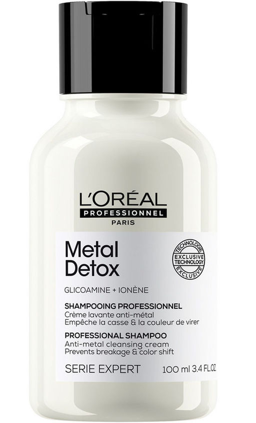 Шампунь для восстановления окрашенных волос Metal detox 100 мл Loreal