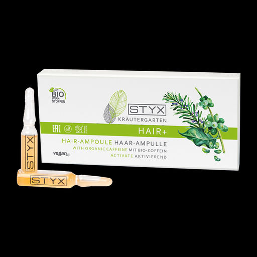 Ампулы для стимуляции роста волос БИО КОФЕИН STYX, 10 шт. х 2 мл  фото 2