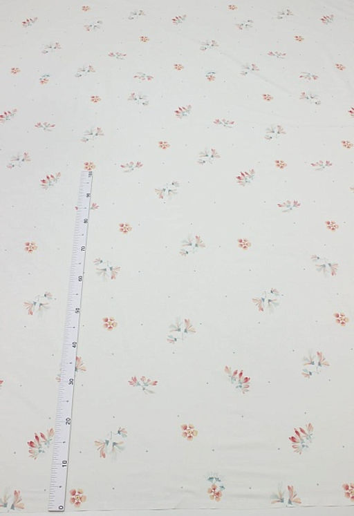 Перкаль Летняя прохлада - цветы, (комп), ш.2.35м, хлопок-100%, 110гр/м.кв - Купава фото 2