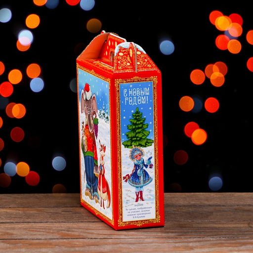 Цена за 5 шт. Подарочная коробка Квартет 16,8 х 7 х 25 см - Simaland фото 4