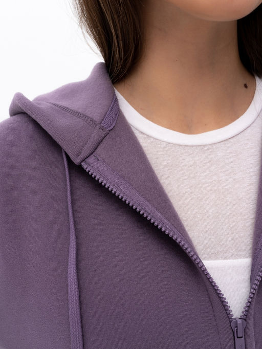 Толстовка жен.арт.286/2-2,серо-лавандовая