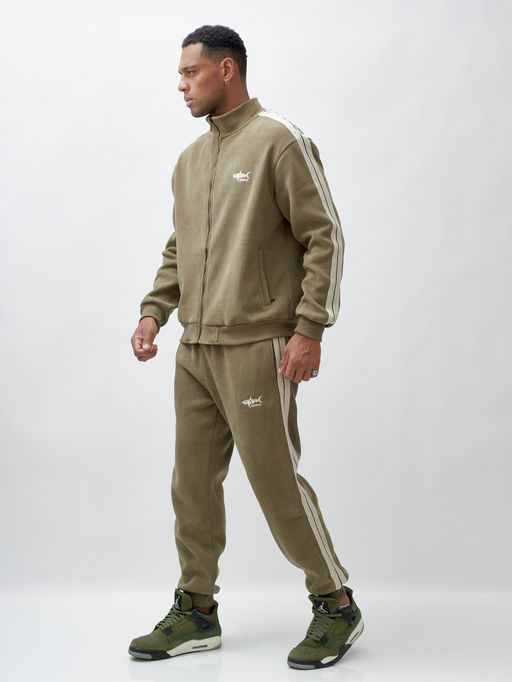 ФЛИС с НАЧЕСОМ, Спортивный костюм мужской демисезонный