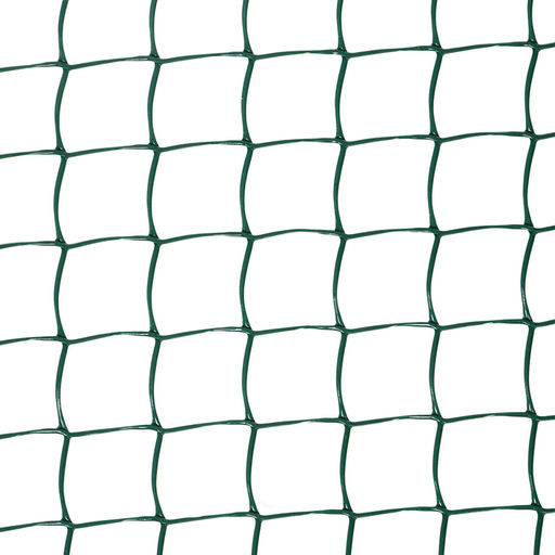 Сетка садовая, 1×10 м, ячейка квадрат 50×50 мм, пластиковая, зелёная, Greengo, в рулоне