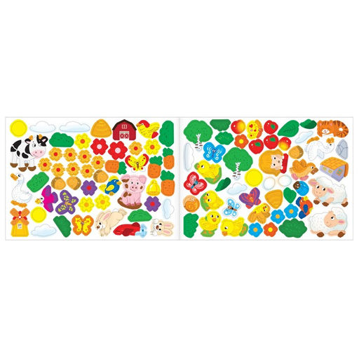 100 наклеек Кто живёт на ферме?, 16 стр. - Буква-ленд фото 3