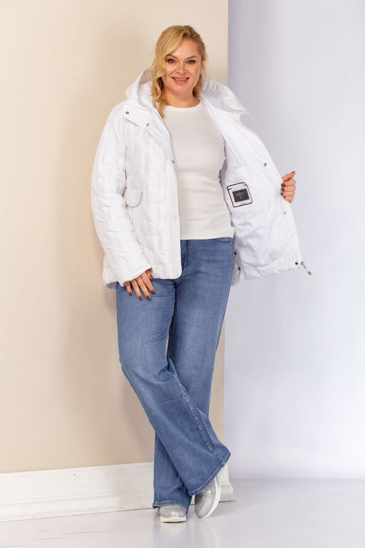 Куртка SHETTI 2210 белый фото 6