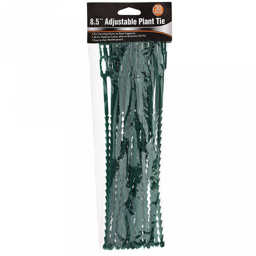 Хомут садовый, для подвязки растений 23см, 30 штук, пластмассовый, в п/эт упаковке на картоне (Китай) - Домашняя мода фото 2