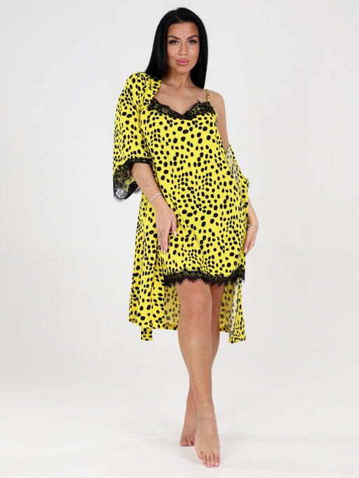 607-ХС ЖЕНСКИЙ КОМПЛЕКТ ДВОЙКА (Желтый) - А-дина фото 2