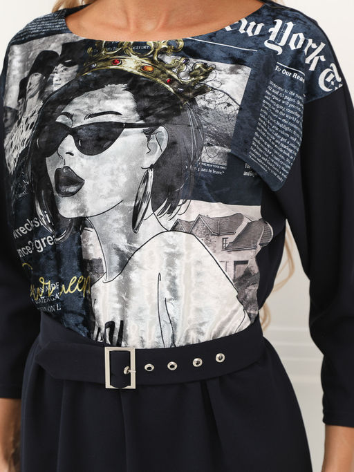 Платье П5-5574/2 - Wisell фото 10