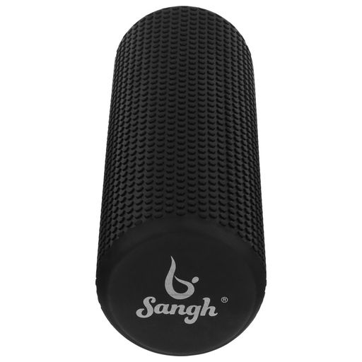 Ролик массажный Sangh, 45×15 см, черный