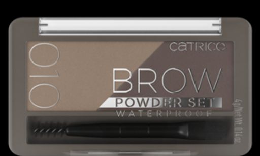 CATRICE Водостойкая пудра для бровей в наборе Brow Powder Set Waterproof, 010 Ash Blond