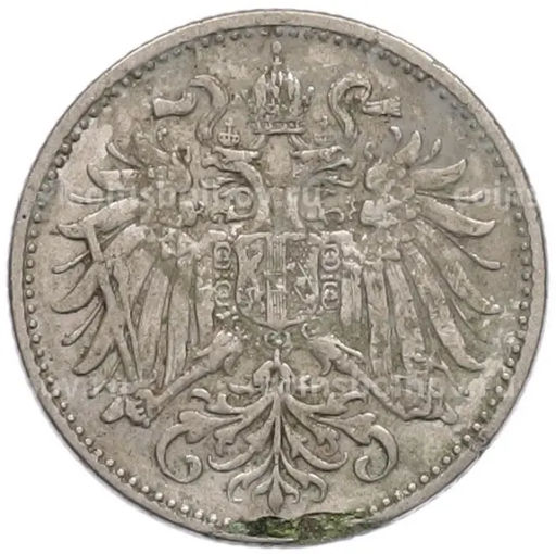 Монета 10 геллеров 1893 года Австрия