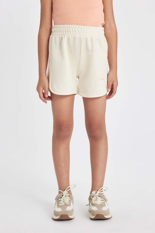 Шорты с принтом для девочек - Defacto фото 4