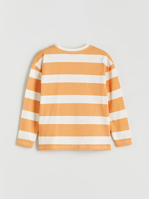 Bisiklet Yaka Yaz? Bask?l? Erkek ?ocuk Ti??rt