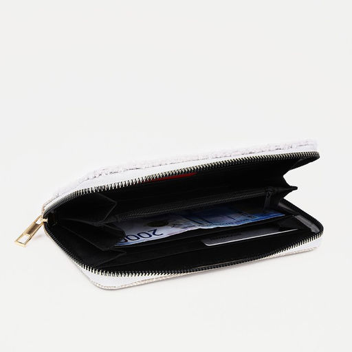 Кошелёк на молнии, цвет серый - Simaland фото 3