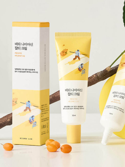 ROUND LAB Осветляющий крем для лица с ниацинамидом и витамином C / Vita Niacinamide, 50 мл