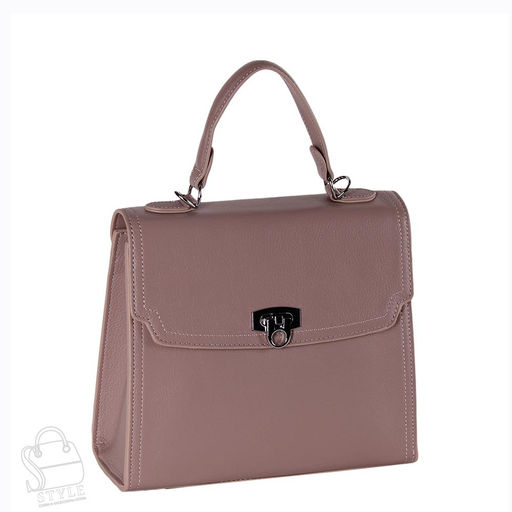 Сумка женская кожаная 1637Y apricot pink Polina&Eiterou/30 в Новосибирске