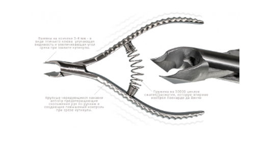 Кусачки Bt-207 (7 mm) ergonomic - Butterfly фото 2