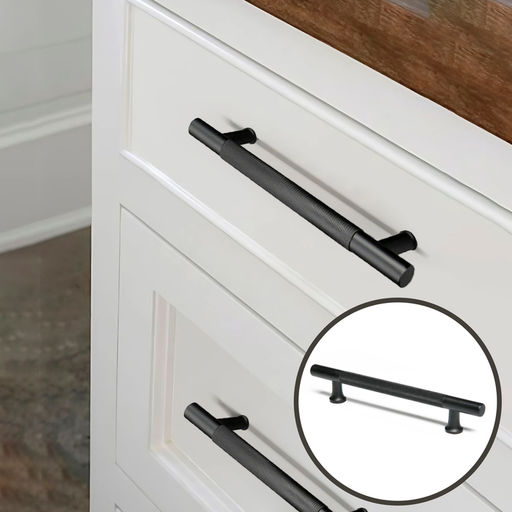 Ручка-рейлинг CAPPIO PIMPLY, d=12 мм, м/о 160 мм, цвет чёрный