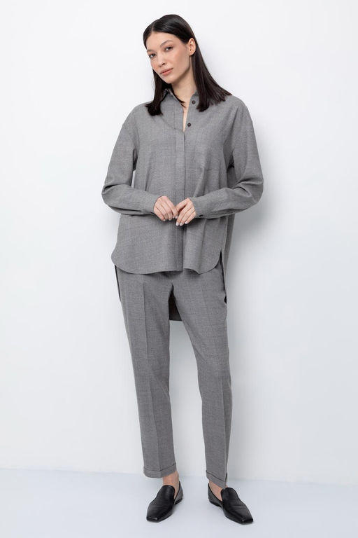 ЕТ 30005/серо-голубой меланж жакет жен