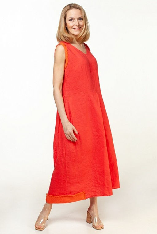 Платье умягченный лен 100%