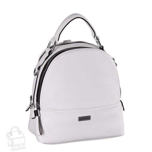Рюкзак женский 670091 white Velina Fabbiano-Safenta/30 в Новосибирске
