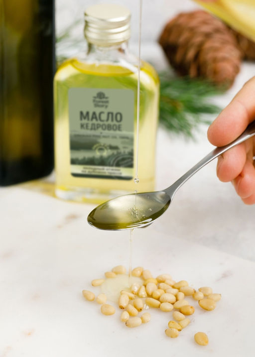 Кедровое масло Forest Story, 250 мл - Сибирский кедр фото 2