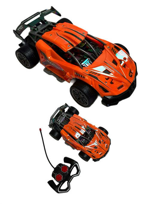 Р/У на аккумул. "JT TOYS" 24см (1:16) "Bugatti" (JT631) USB и 220V; свет фар и круговая подсветка, цвет "металлик" 2 вида