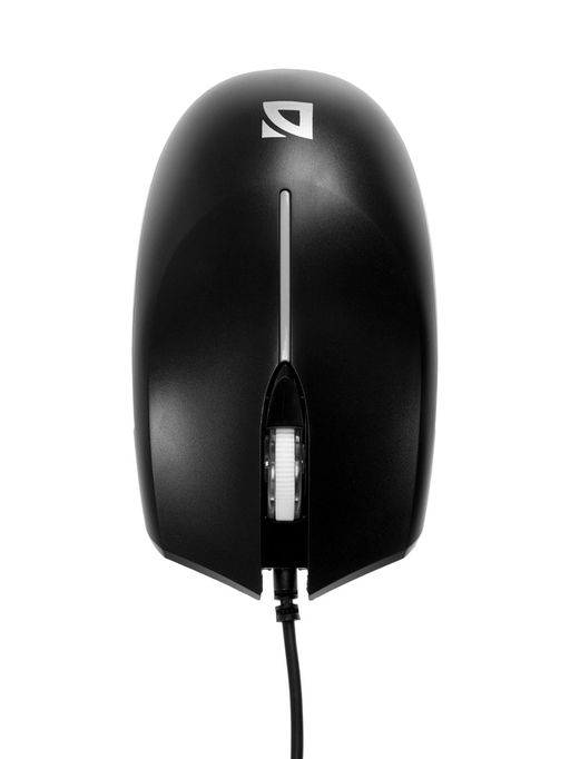 Комплект клавиатура и мышь Defender Triumph C-991, проводной, мембранная, 1600 dpi, чёрный