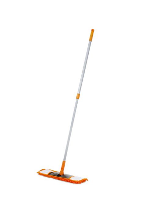 Швабра BASIC DUO с 2-мя насадками, с телескопической рукояткой - DomCraft фото 5